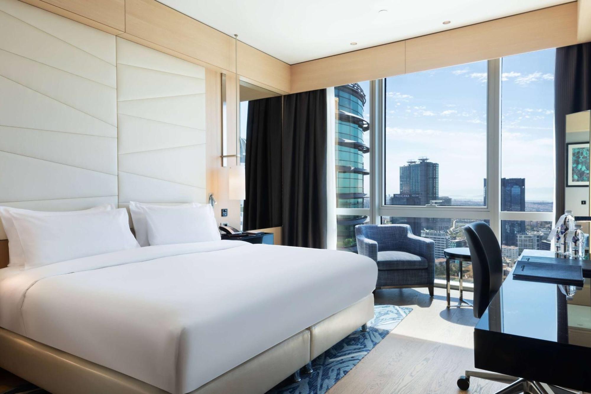 Wyndham Grand Istanbul Levent Hotel & Conference Center Exterior foto Deluxe Room